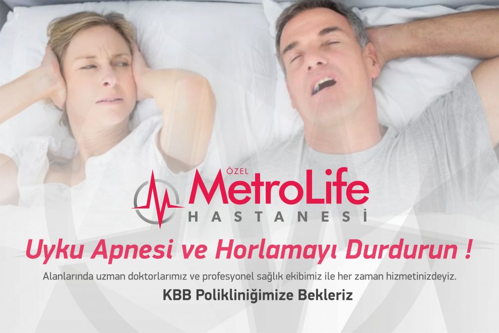Uyku Apnesi ve Horlamayı Durdurun !